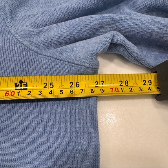 POLO RALPH LAUREN Men’s 1/4 Zip Pullover Sweater w Pony Logo Blue Sz XL - Picture 2 of 8